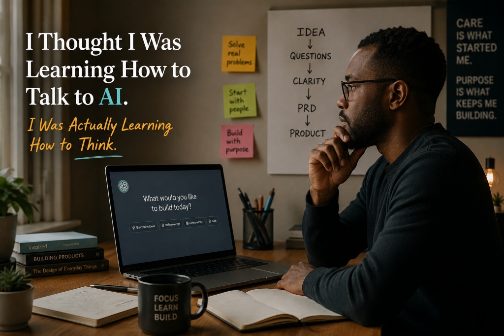 I Thought I Was Learning How to Talk to AI. I Was Actually Learning How to Think.